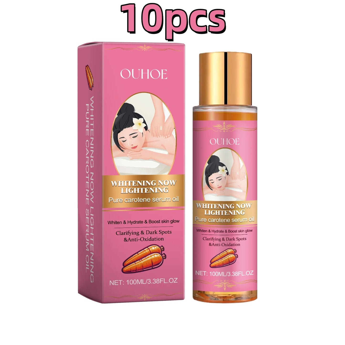 Ouhoe Carotene Whitening Essential Oil For Brightening Skin Hydration
