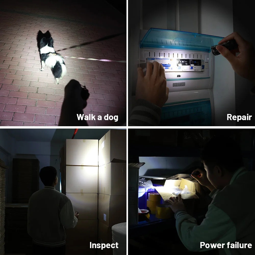 Sofirn Mini SC13 SST40 LED Tactical Flashlight 1300lm