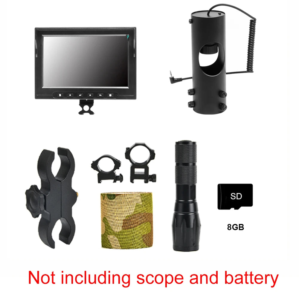 Bestsight Night Vision Riflescope Infrared 850nm Waterproof Hunting Scope