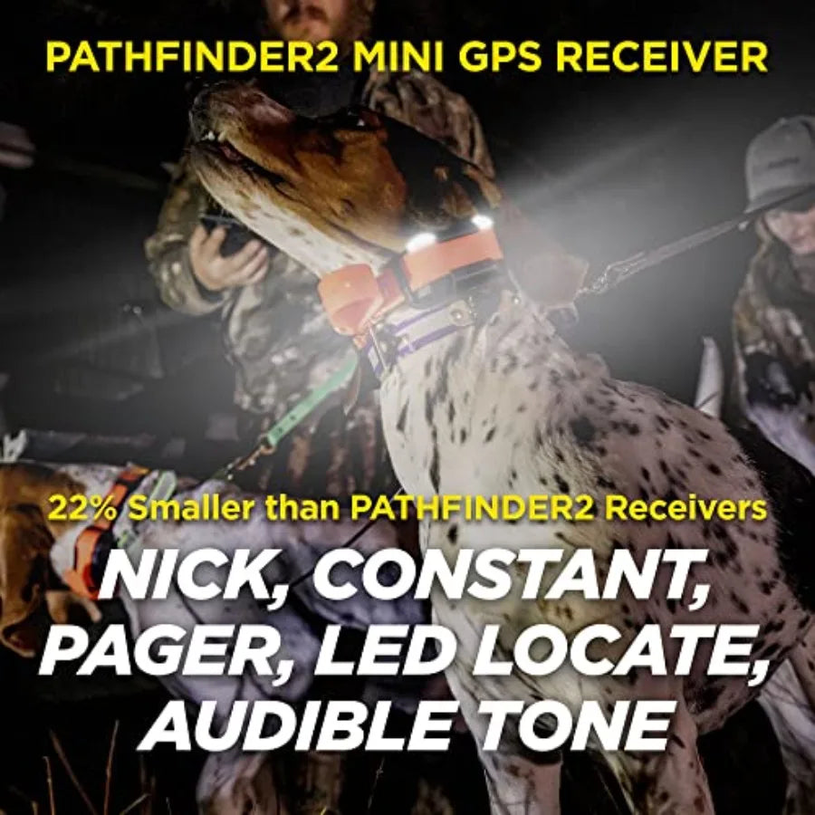 Pathfinder 2 Mini GPS Tracker Dog Collar With Remote Fence