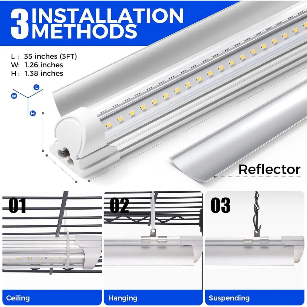Indoor Greenhouse Grow Light With 4-Tier Stand And Thermometer