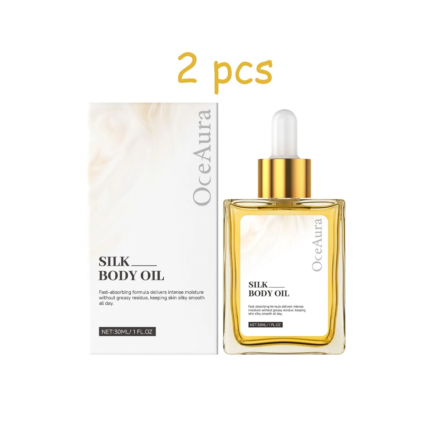 Silk Body Essence Oil Deep Nourishing Non Sticky Quick Absorbing