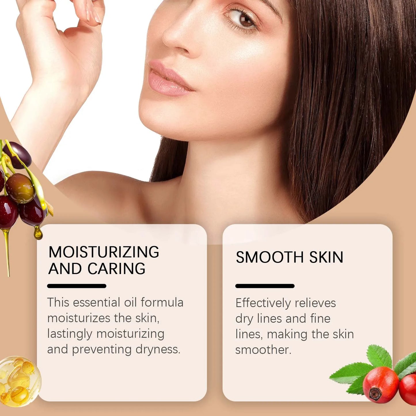 Ouhoe Rosehip Facial Oil For Rejuvenation And Skin Glow