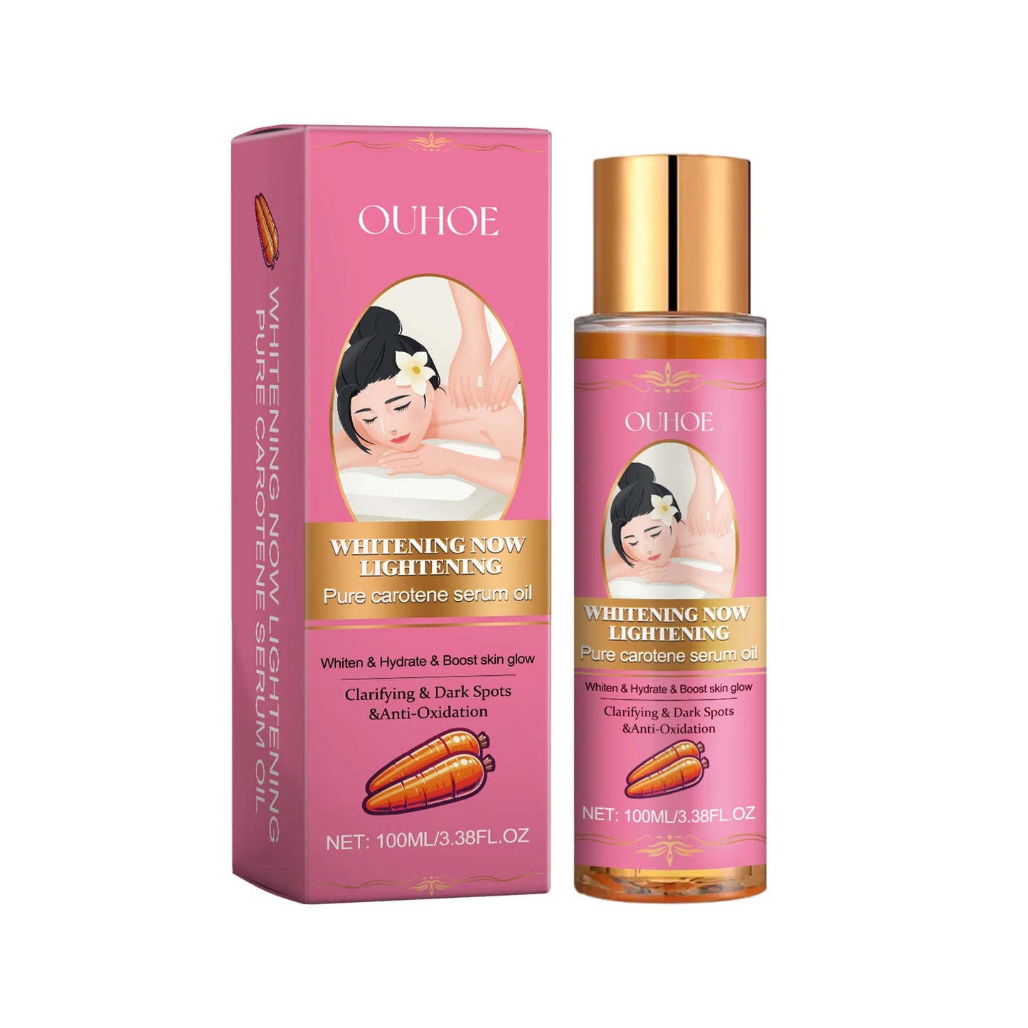 Ouhoe Carotene Whitening Essential Oil For Brightening Skin Hydration