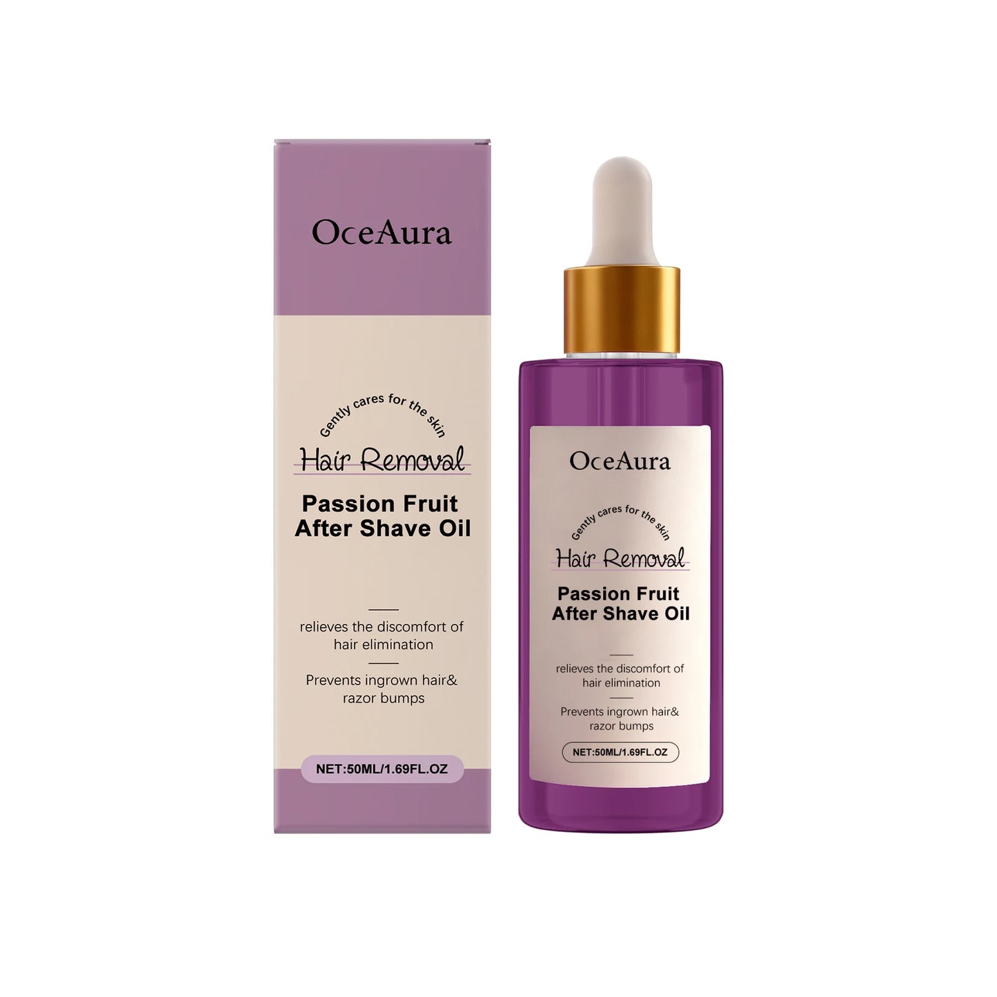 OceAura After Hair Removal Care Essential Oil Serum Nourishing
