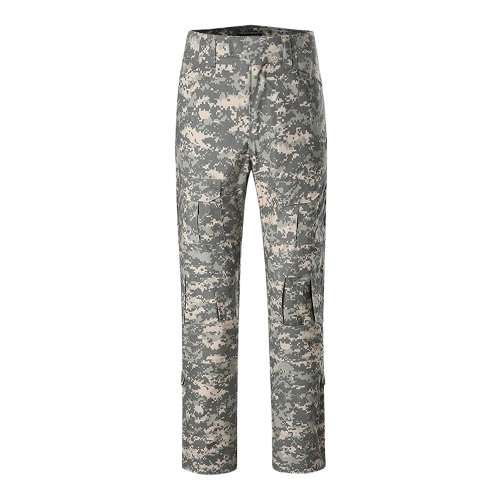 NONECN Combat Pants Camouflage Multicam Tactical Outdoor Trousers