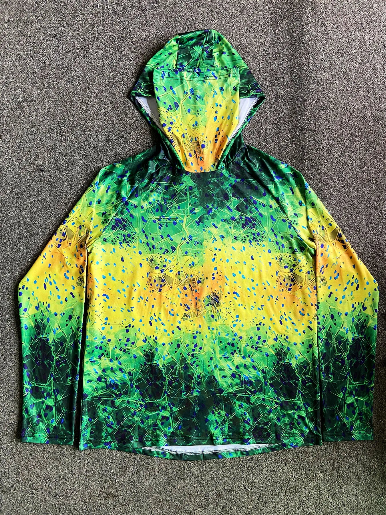 Fishing Hoodie For Men Long Sleeve Sun Protection Performance Shirt