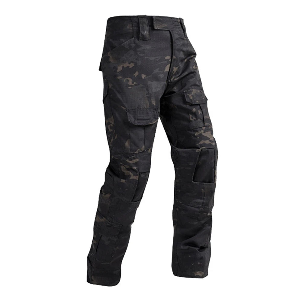 NONECN Combat Pants Camouflage Multicam Tactical Outdoor Trousers