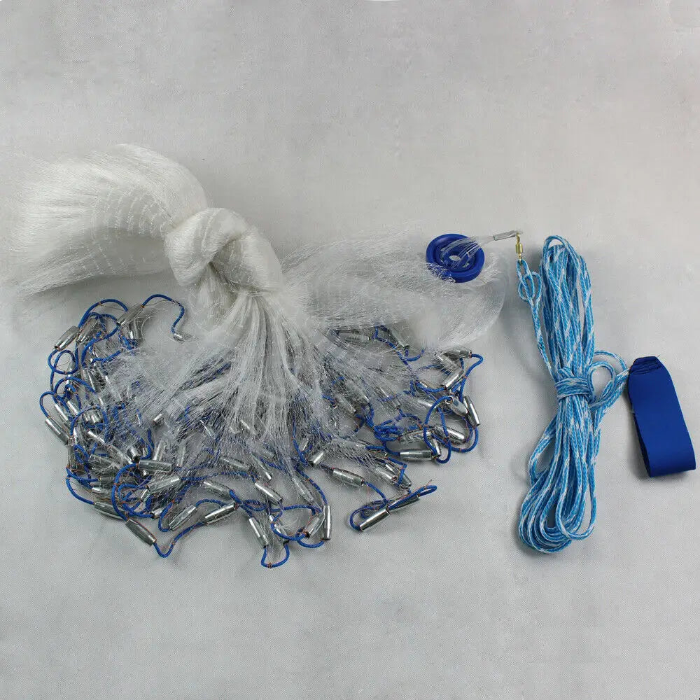 Bymaocar Hand Throw Cast Net Ready To Use For Fishing