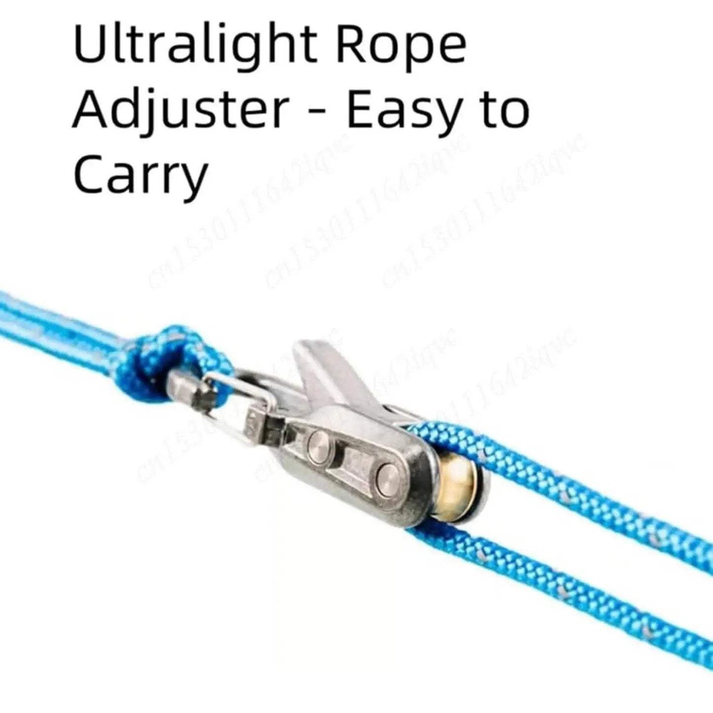 Shunmaii Rope Adjuster Outdoor Stopper Tightener for Camping and Hiking