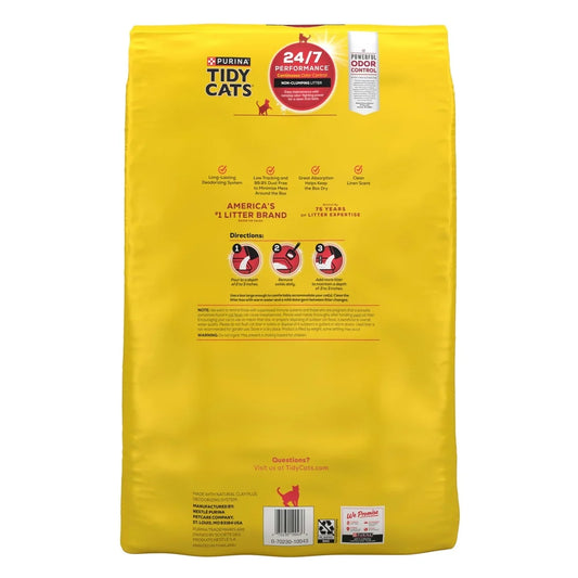 Multi-Cat Non-Clumping Cat Litter 24/7 Odor Control