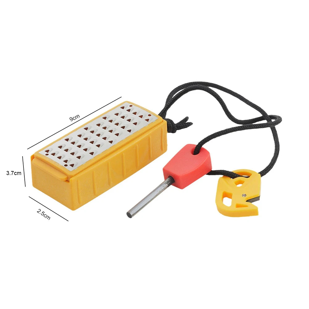 Sikiwind Tinder Maker With Fire Starter Tool Stainless Steel Grater
