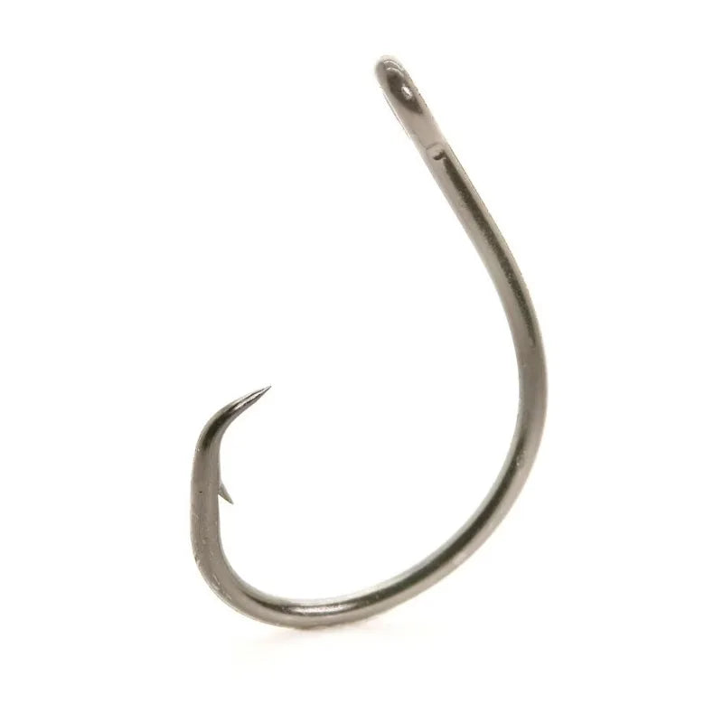 Carbon Steel Overturned Fishing Hooks Featuring Precision Points