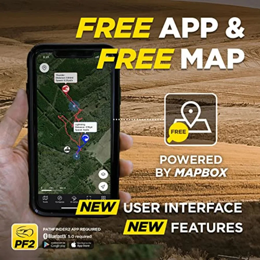 Pathfinder 2 Mini GPS Tracker Dog Collar With Remote Fence