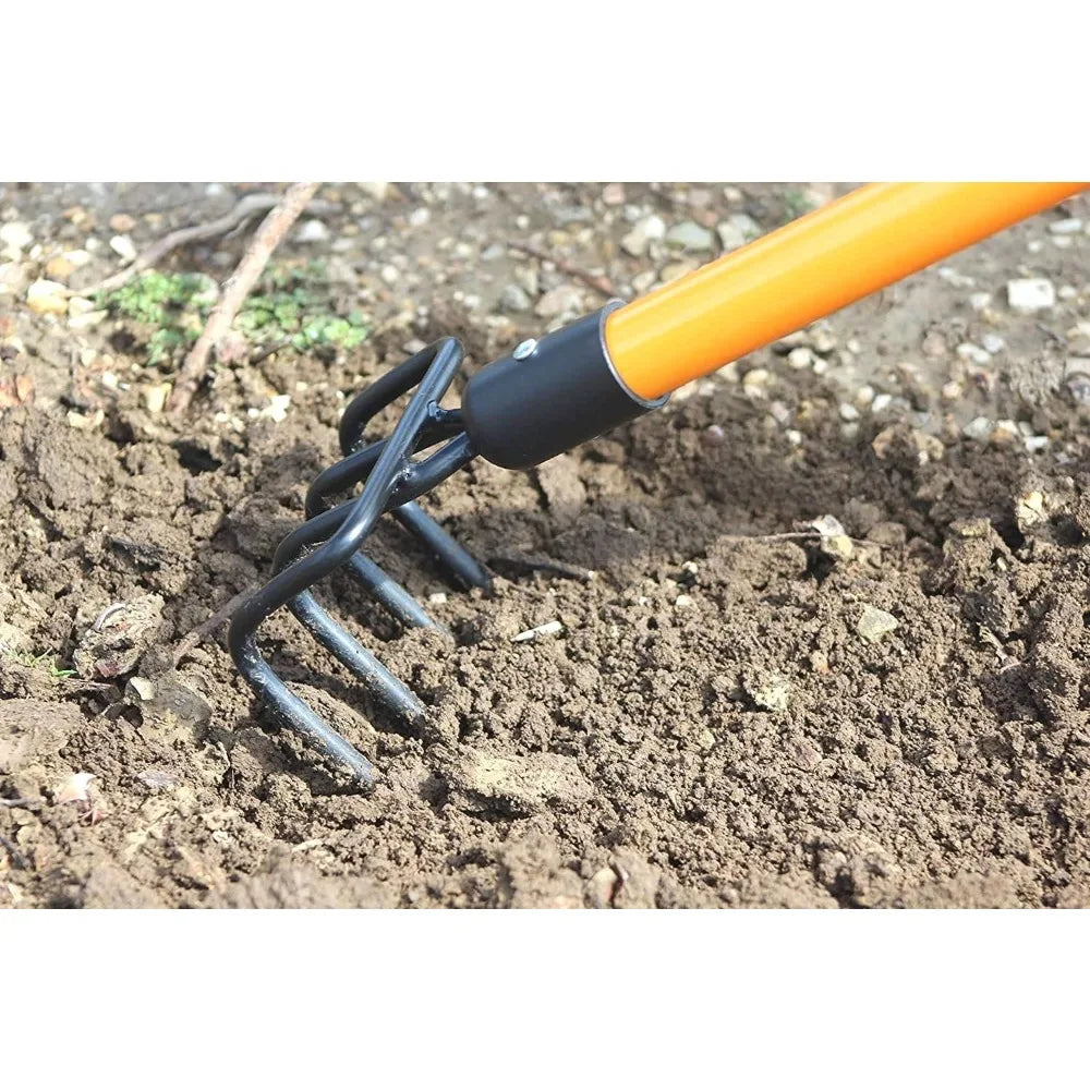 Garden Cultivator Tiller Set With Heavy Duty Blade For Digging