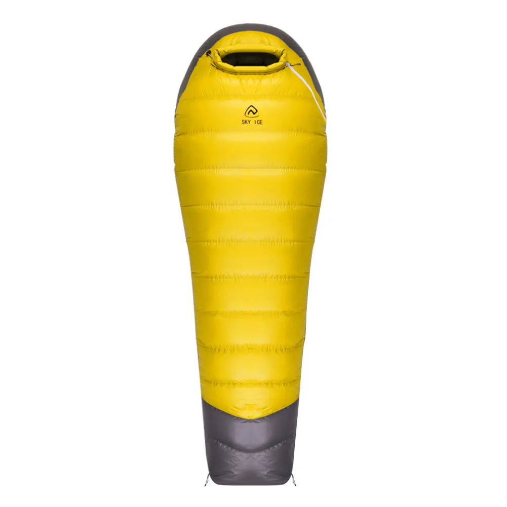 JOCESTYLE Goose Down Hiking Sleeping Bag Ultralight Thermal Waterproof