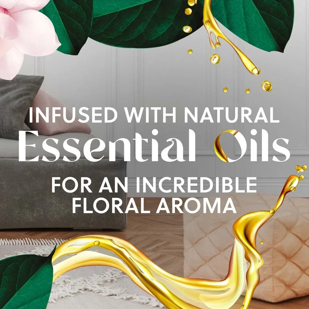 Plug In Scented Oil Refill 5 Count Honeysuckle Raspberry Essential Oils Air Freshener Long Lasting Home Fragrance Diffuser