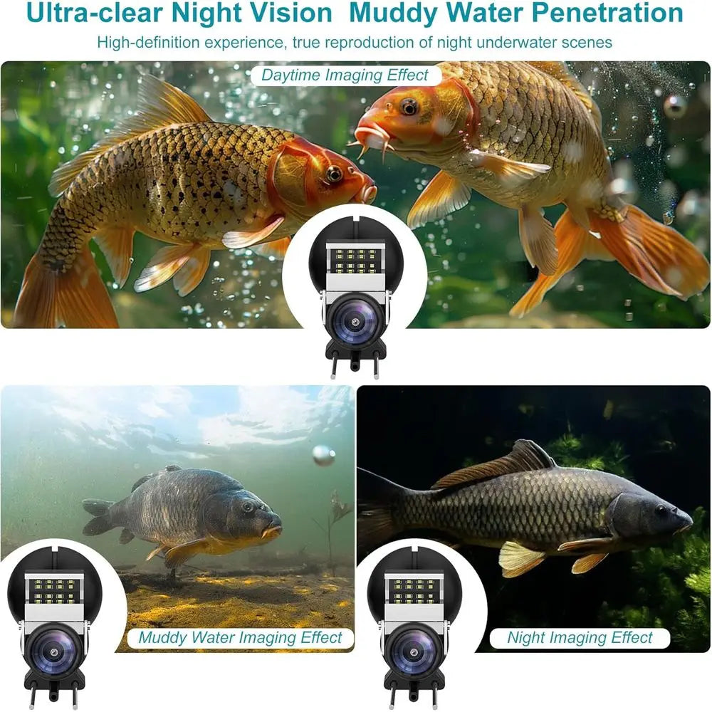 HD Portable Fish Finder With Night Vision For Ice Fishing