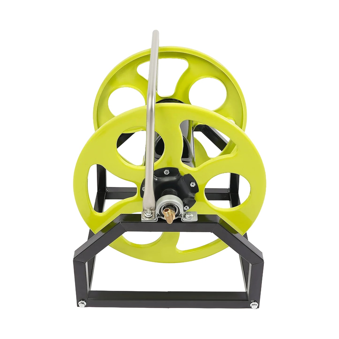 Garden Hose Reel With Crank Handle Holds 328 Feet Hose