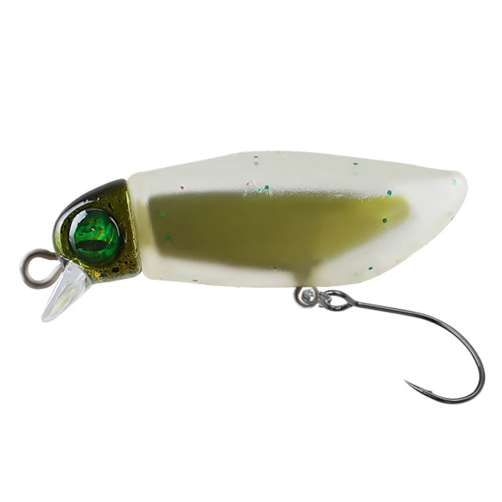 Shunmaii Insect Micro Soft Plastic Trout Lure Floating Spinner Crank