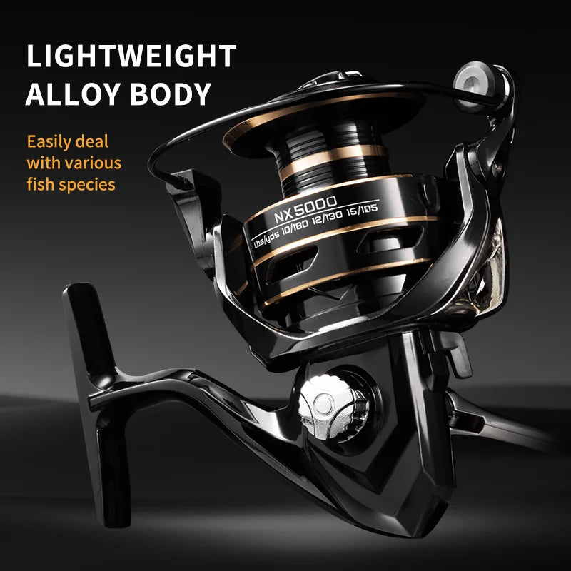 Barzillai NX High Speed Spinning Fishing Reel With 10kg Drag