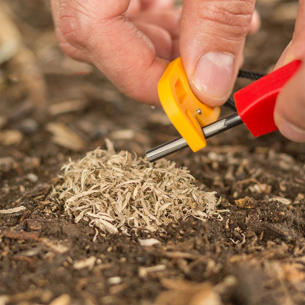 Sikiwind Tinder Maker With Fire Starter Tool Stainless Steel Grater