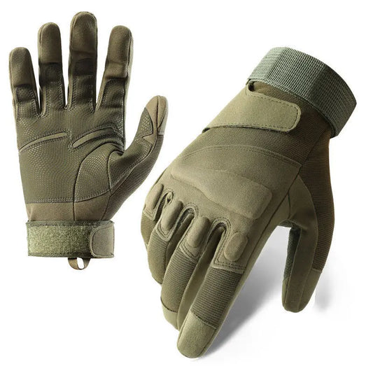 Winter Warm Tactical Gloves Rubber Shell Protection Touchscreen