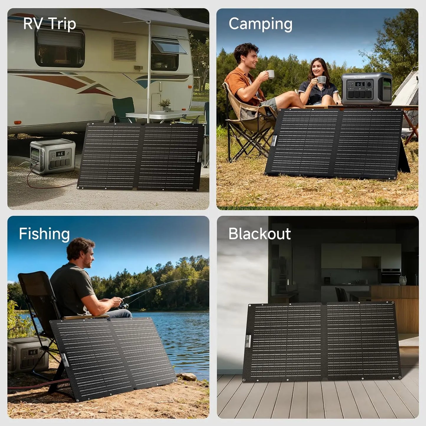 Allpowers Foldable Solar Panel Compatible With Power Stations