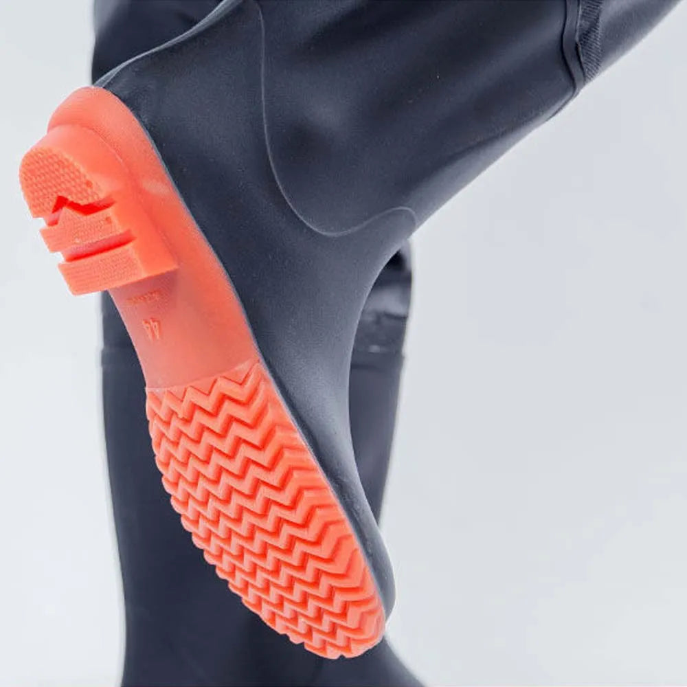 Men Hooded Waterproof Wader Overalls Set With Boots And Gloves For Fishing Hunting Outdoors