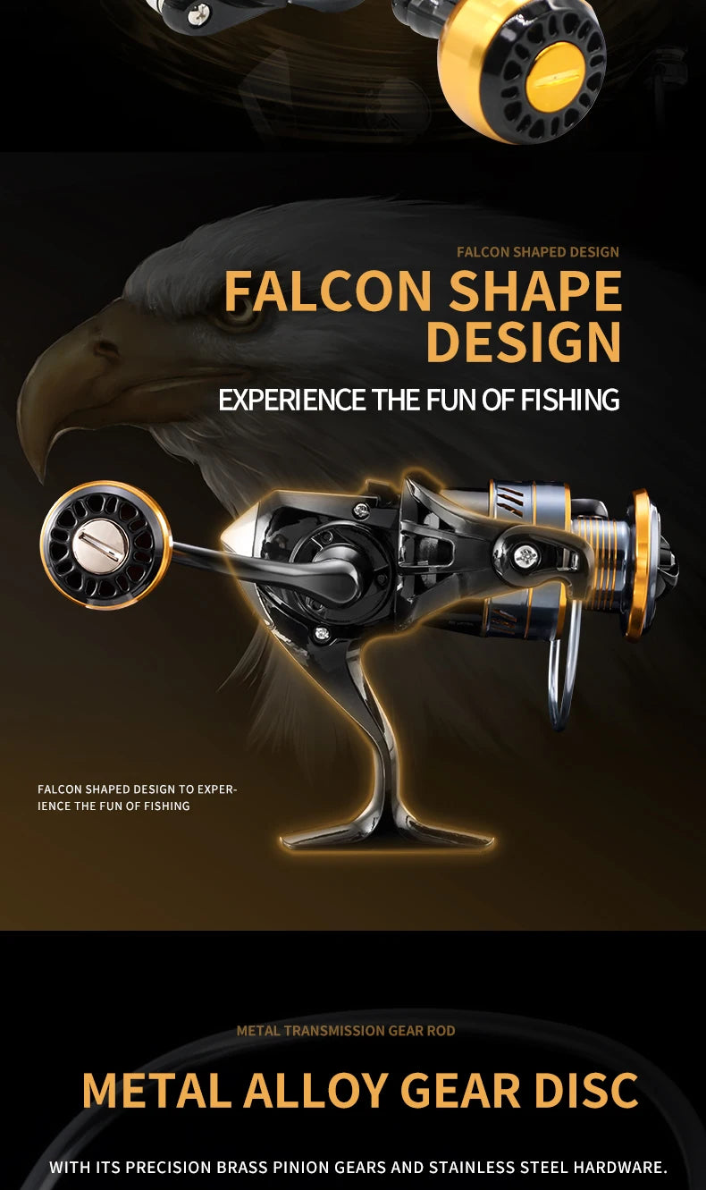 Barzillai NX High Speed Spinning Fishing Reel With 10kg Drag