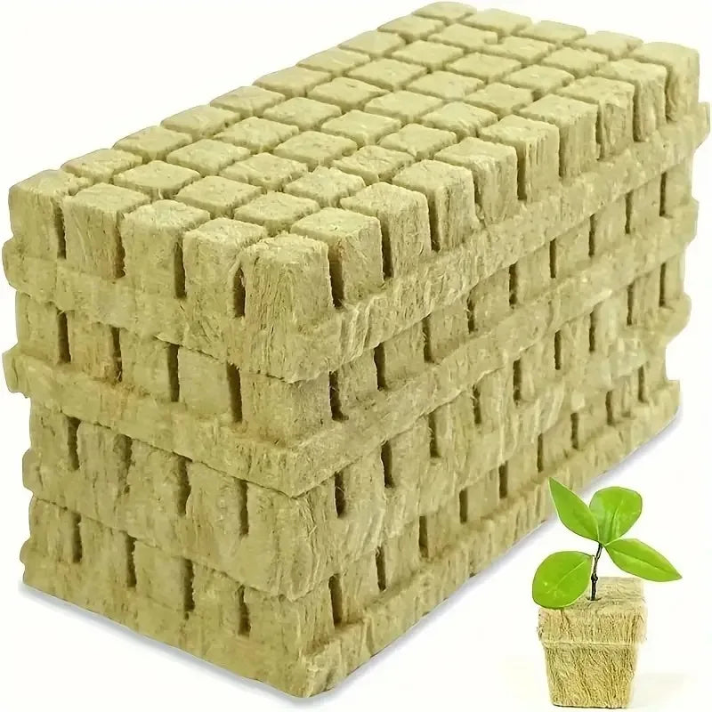 Green Seed Start Cubes For Hydroponics And Soilless Growth