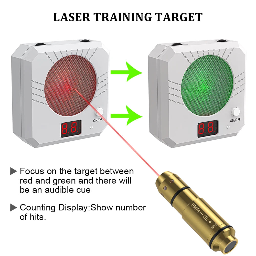 Laser Target Toy With Infrared Scoring And Sound For Beginners