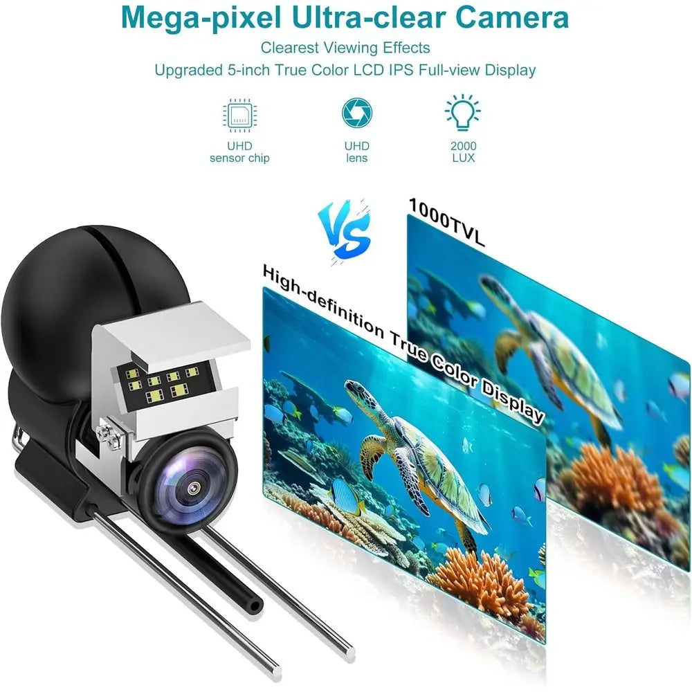 HD Portable Fish Finder With Night Vision For Ice Fishing