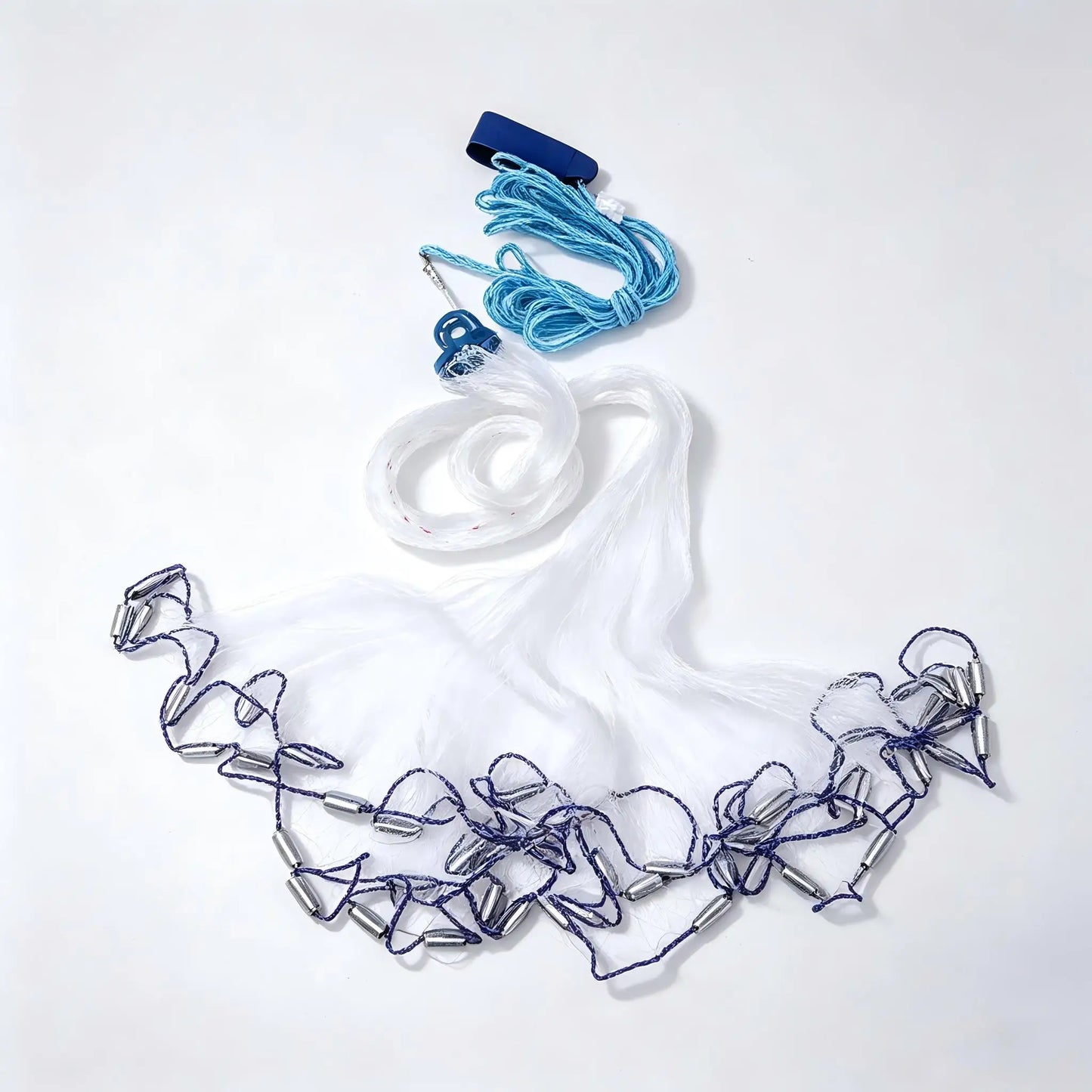 Bymaocar Hand Throw Cast Net Ready To Use For Fishing