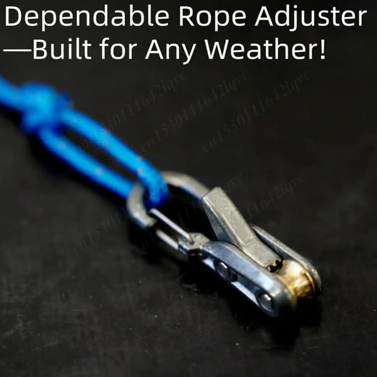 Shunmaii Rope Adjuster Outdoor Stopper Tightener for Camping and Hiking