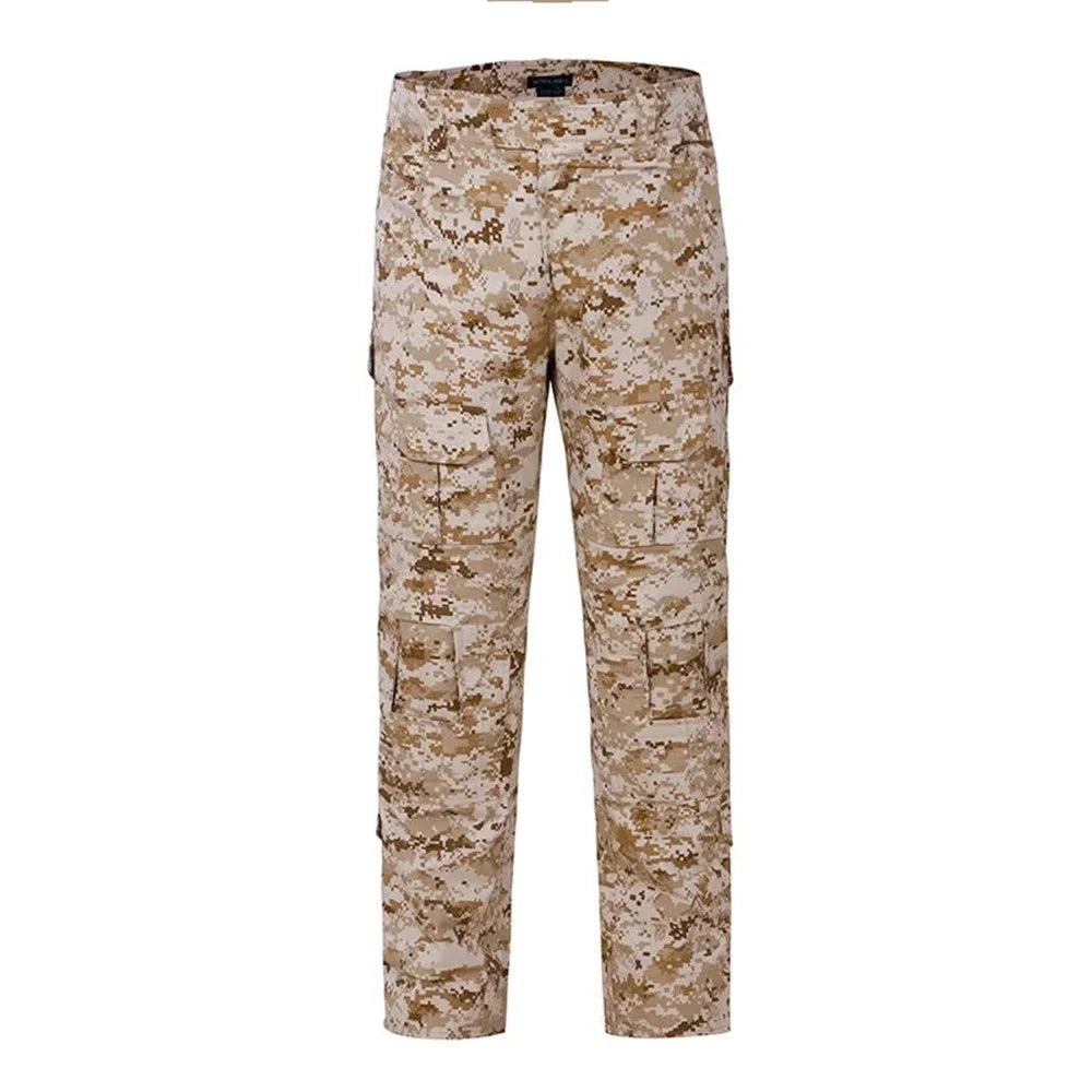 NONECN Combat Pants Camouflage Multicam Tactical Outdoor Trousers