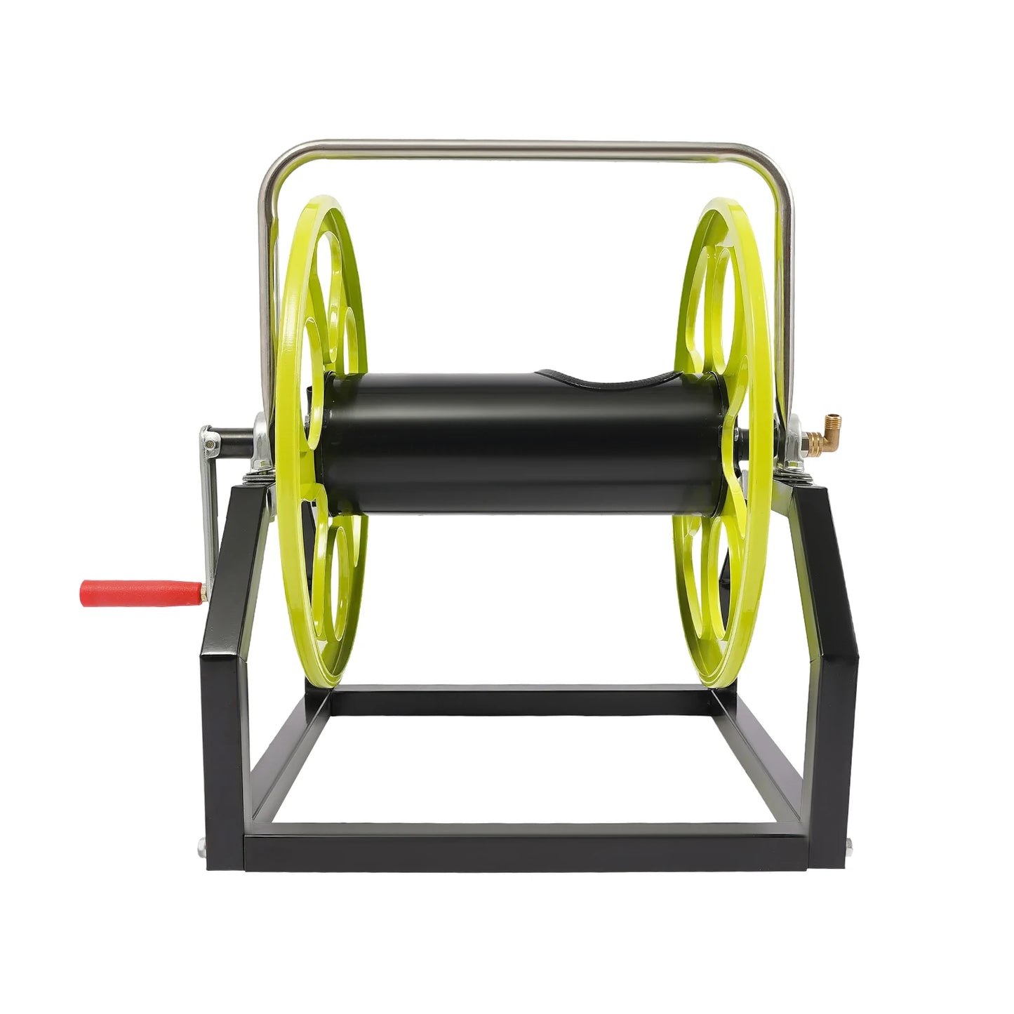 Garden Hose Reel With Crank Handle Holds 328 Feet Hose