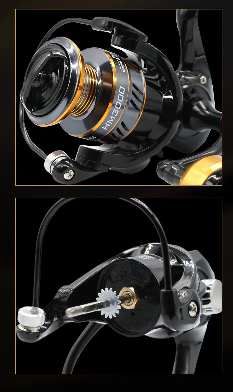 Barzillai NX High Speed Spinning Fishing Reel With 10kg Drag
