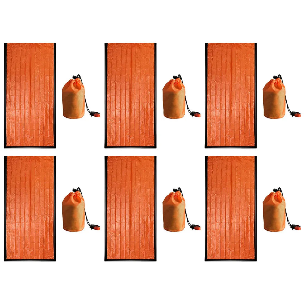 Shunmaii Survival Thermal Sleeping Bag Bivy Sack for Camping