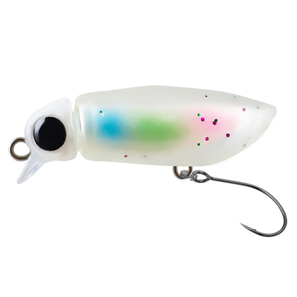 Shunmaii Insect Micro Soft Plastic Trout Lure Floating Spinner Crank