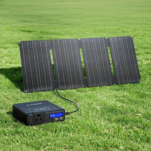 Allpowers Foldable Solar Panel Compatible With Power Stations