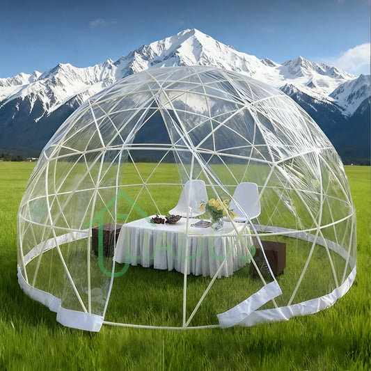 LIADUS Transparent Tent Starry Sky For Outdoor Family Use Windproof Waterproof UV Resistant Easy Assembly
