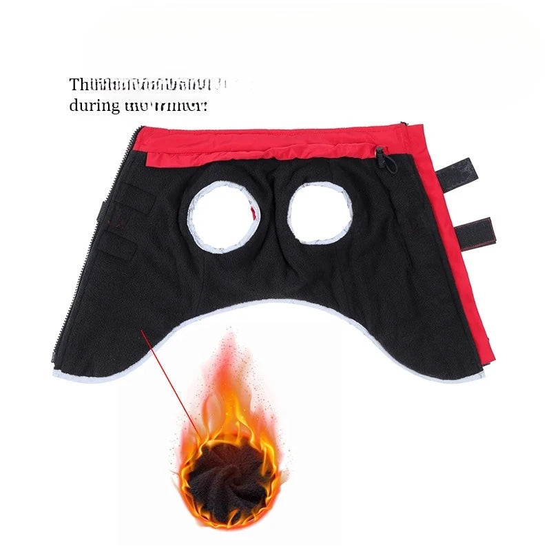 Warm Fleece Waterproof Winter Coat For Dogs