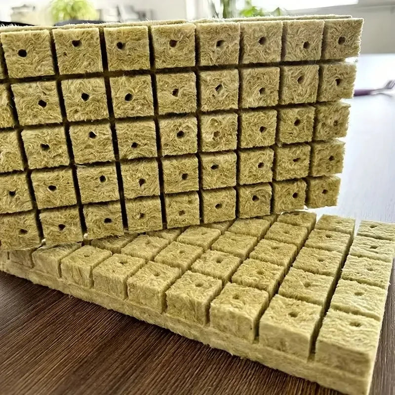 Green Seed Start Cubes For Hydroponics And Soilless Growth
