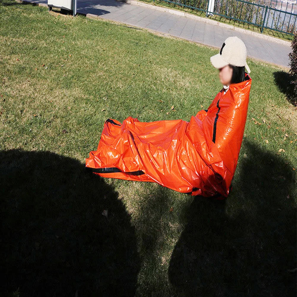 Shunmaii Survival Thermal Sleeping Bag Bivy Sack for Camping