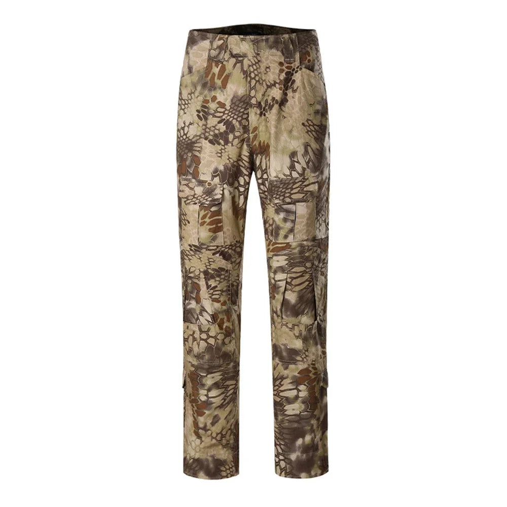 NONECN Combat Pants Camouflage Multicam Tactical Outdoor Trousers