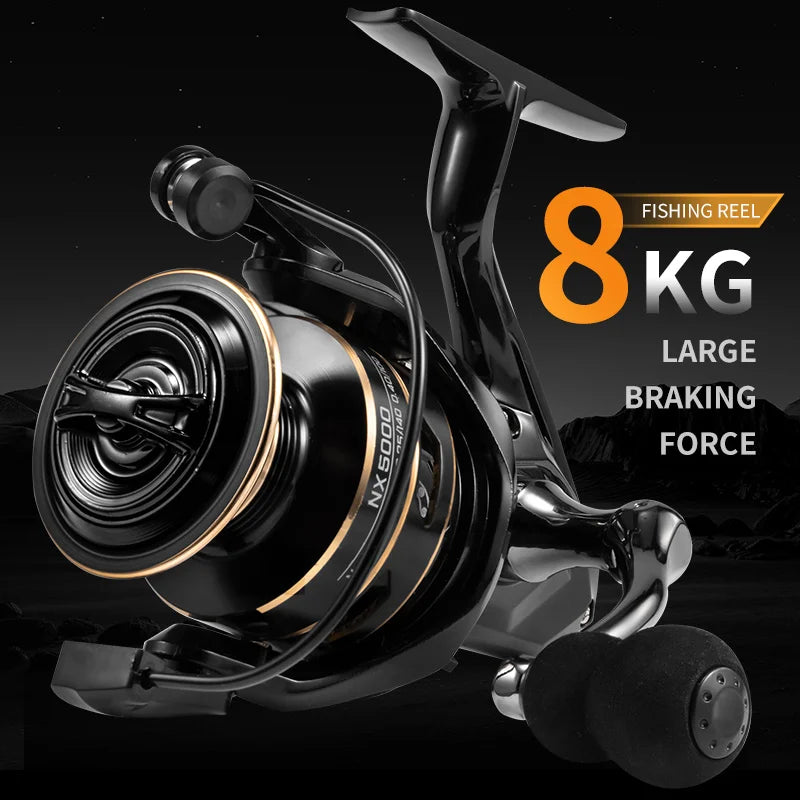 Barzillai NX High Speed Spinning Fishing Reel With 10kg Drag