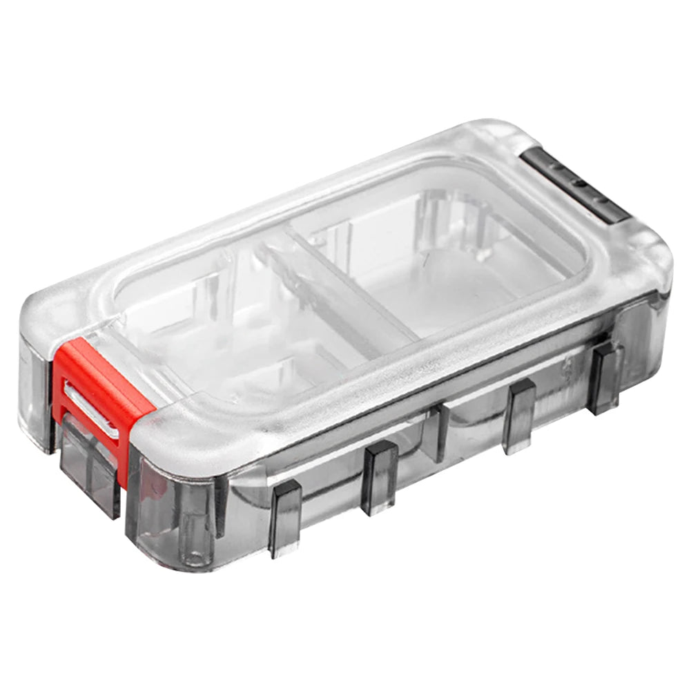 MOJOYCE Fishing Tackle Box Lure Storage Organizer Clear Top