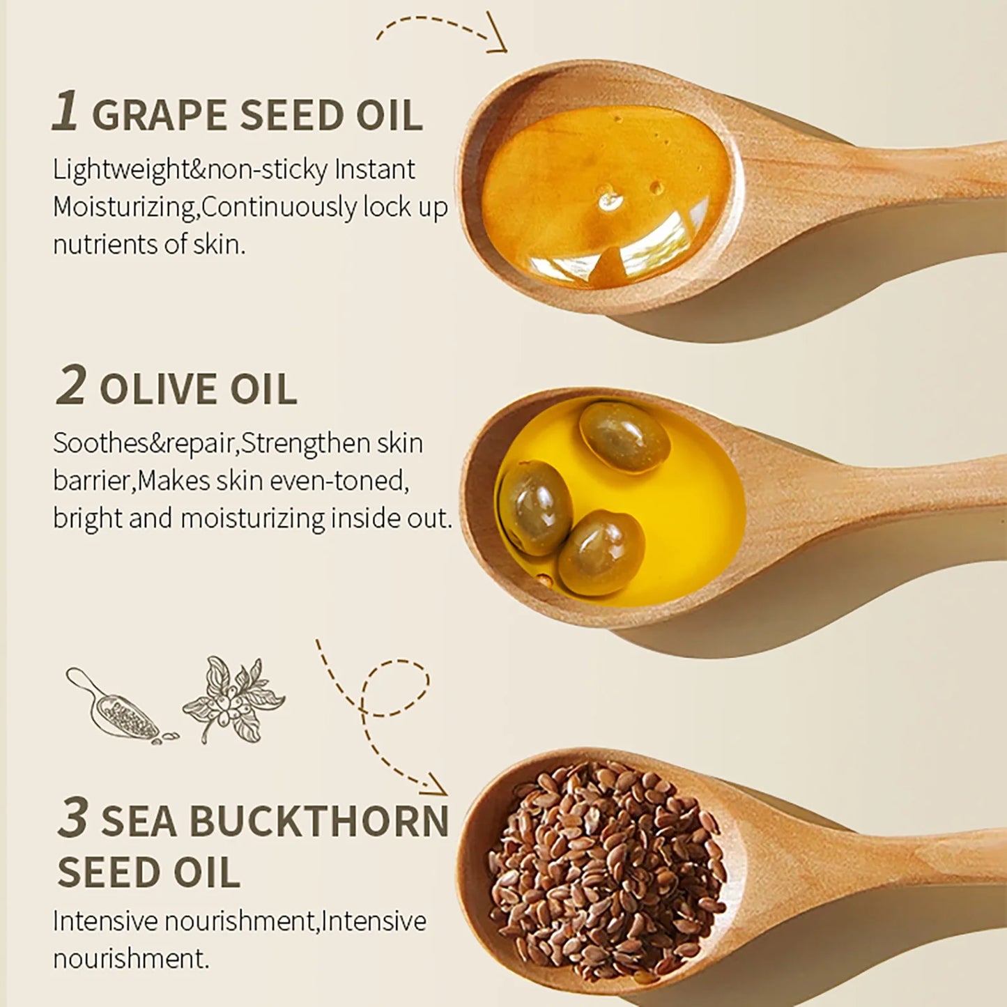 AILKE Vitamin C Moisturizing Whitening Massage Oil All Skin Types