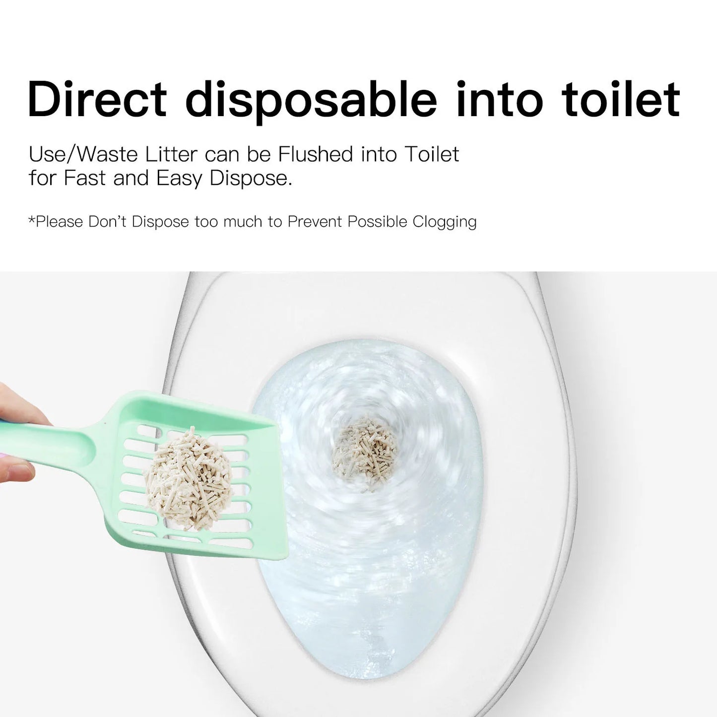 Tofu Cat Litter Natural Botanical Dust Free Flushable Odor Control